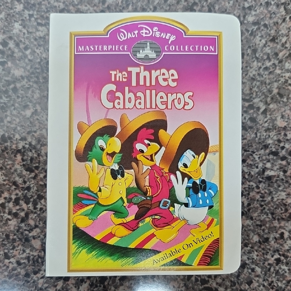McDonald's Walt Disney The Three Caballeros VHS